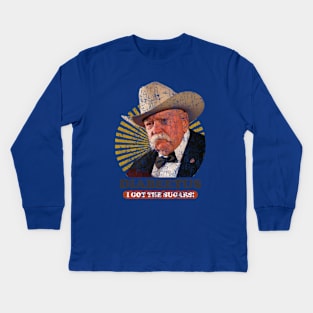 RETRO DIABEETUS I GOT THE SUGARS! Kids Long Sleeve T-Shirt